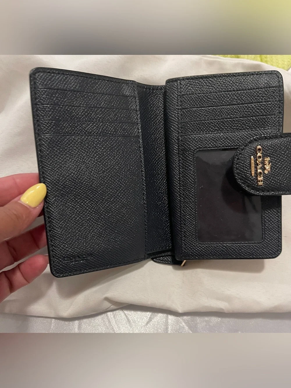 Coach smooth leather
